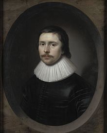 A typical early work of 1626, Edward Hyde, 1st Earl of Clarendon, also later a prominent Royalist. EdwardHyde1626.jpg