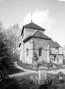Eglise - Ensemble sud-est - Moncetz-l'Abbaye - Médiathèque de l'architecture et du patrimoine - APMH00017722.jpg