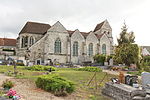 Vista lateral da igreja de Saint-Memmie d'Oeuilly. JPG