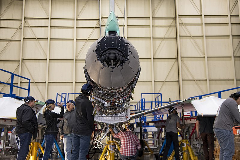 File:Engine Installed on NASA’s X-59 Experimental Aircraft (AFRC2022-0146-61).jpeg