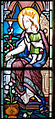 Enniscorthy St. Aidan's Cathedral West Aisle Sixth Window Virgin Mary and Child Detail 2009 09 28.jpg