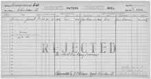 Enrollment for Cherokee Census Card R1062 - NARA - 260125.tif