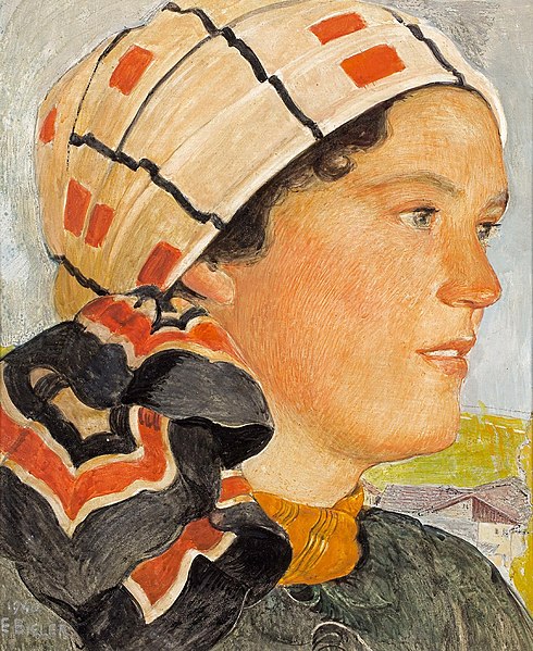 File:Ernest Biéler Saviésanne au foulard.jpg