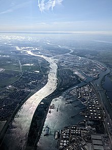 Europoort Rotterdam and Nieuwe Waterweg Europoort Rotterdam and Nieuwe Waterweg of the Maas.jpg