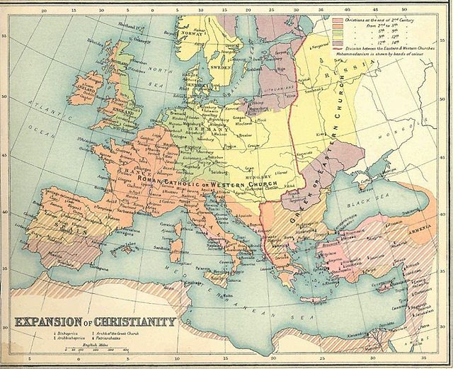 Schism of 1054 (East–West Schism) in Christianity