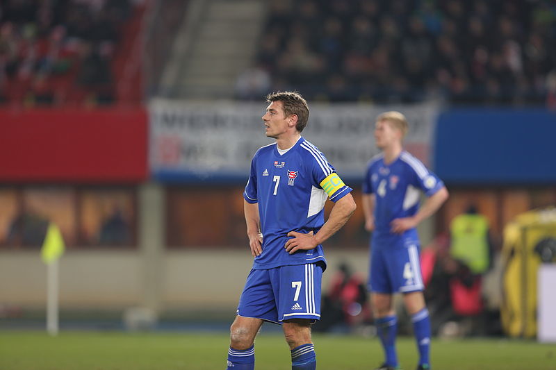 File:FIFA WC-qualification 2014 - Austria vs Faroe Islands 2013-03-22 - Fróði Benjaminsen 08.JPG