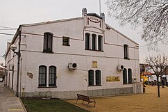 Fachada posterior del Ayuntamiento, Palau de Plegamans (1908)