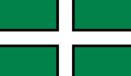 Flag of Devon.svg