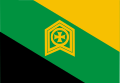 Flag of Tkibuli Municipality.svg