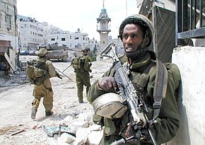 Flickr - Israel Defense Forces - Standing Guard in Nablus.jpg