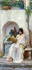 Flora in white attire (1890)