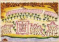 Image 25A painting depicting Doba Fort, a fort built by the Portuguese Empire in Dibba Al-Hisn in 1620. (from History of the United Arab Emirates)