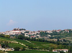 Skyline of Frassinello Monferrato