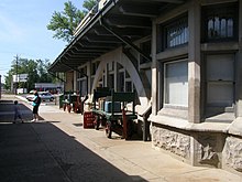 Monon Station in French Lick, Indiana French Lick RR 352 Station.JPG