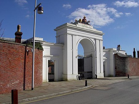 Gate to Clarence Yard - geograph.org.uk - 510.jpg