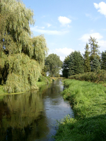 Die Gerdau an der Kanu-Einsatzstelle im Ortsteil Groß Süstedt