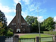 Gereformeerde kerk uit 1932 (A. Wiersema, Groningse variant van Amsterdamse School)