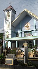 "Gereja Masehi Injili" Dutch reformed church Gereja Masehi Injili di Timor di Labuan Bajo.JPG