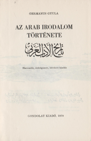 Arab Irodalom