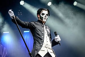 Forge in his Papa Emeritus III persona, 2016.