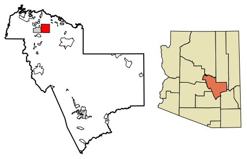 File:Gila County Arizona Incorporated and Unincorporated areas Star Valley Highlighted 0469480.svg