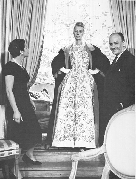 File:Ginette Spanier Pierre Balmain Person to Person interview aired 1960.jpg