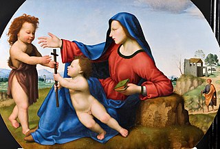Madonna and Child with the Infant John the Baptist
