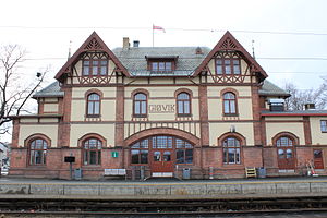Gjøvik stasjon yerleşim fra mjøssida-B.jpg
