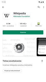 Pienoiskuva sivulle Google Play