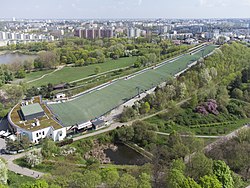 View of the hill in 2023