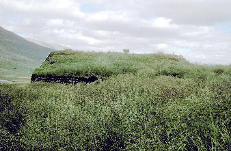 File:Grass covered house in Iceland 1972.jpg