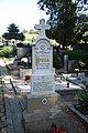 Čeština: Hrob Františka Dudy na hřbitově v Rájci-Jestřebí, okr. Blansko. English: Grave of František Duda at cemetery in Rájec-Jestřebí, Blansko District.