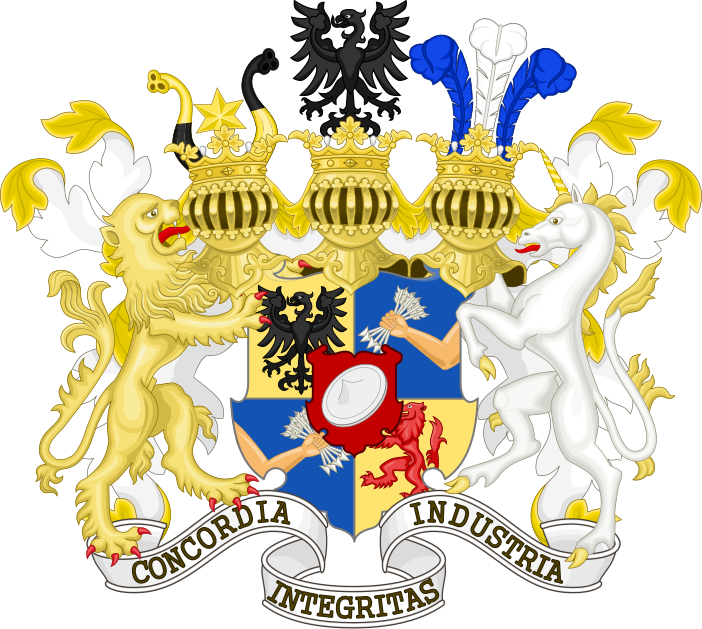 Download File Great Coat Of Arms Of Rothschild Family Svg Wikimedia Commons