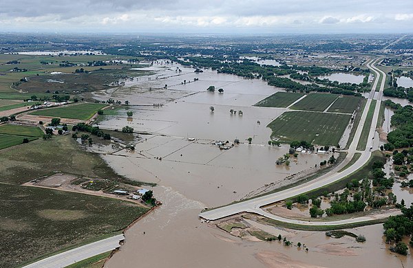 Flooding in Greeley in 2013