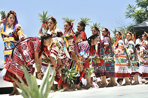 Народы мексики. Гелагеца в Мексике. 5. Guelaguetza.