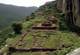 Vestiges du monastère bouddhiste de Gurubhaktulakonda.