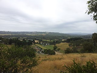 <span class="mw-page-title-main">Guys Hill, Victoria</span> Town in Victoria, Australia