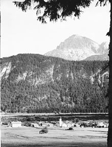 Höfen in Tirol im Jahr 1966