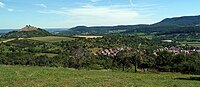 Blick auf Hepsisau mit Limburg