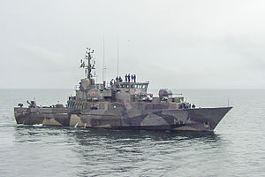 Svenska marinens HMS Kullen (M74)