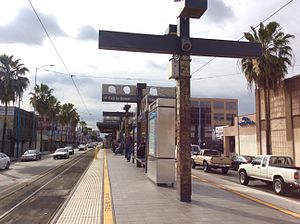 HSY - метро Лос-Анджелеса, улица Сан-Педро, Platform View.jpg