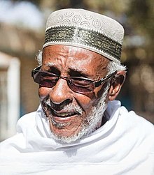 Famed poet, philosopher and orator Mohamed Ibrahim Warsame (Hadraawi) Hadrawi.jpg