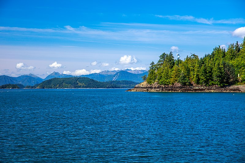 File:Haida Gwaii (Queen Charlotte Islands) - Sandspit area (Graham Island) - the ferry accross to the road to Sandspit - (21536009826).jpg