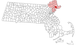 Lage in Massachusetts
