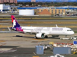 Hawaiian Airlines Airbus A321-271N (A321neo) N202HA at New York-JFK Airport.jpg