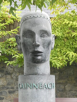 <span class="mw-page-title-main">Cainnech of Aghaboe</span> Irish abbot and saint (c. 515 – 600)