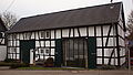 Half-timbered barn, residential building