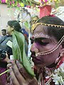 Hindu Marriage rituals during wedding ceremony of two blind persons in Voice Of World Kolkata 21