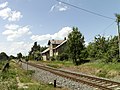 Hopfgarten station;  Railway line Leipzig – Geithain: station building