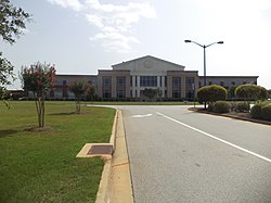 Houston County Courthouse, Perry (Oostgezicht).JPG